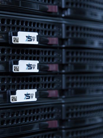 Gekennzeichnete Objekte für die Inventur mit dem Asset Sheriff