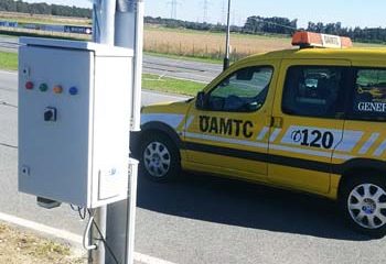 RFID Gate von primtec im Fahrtechnikzentrum bei OEAMTC